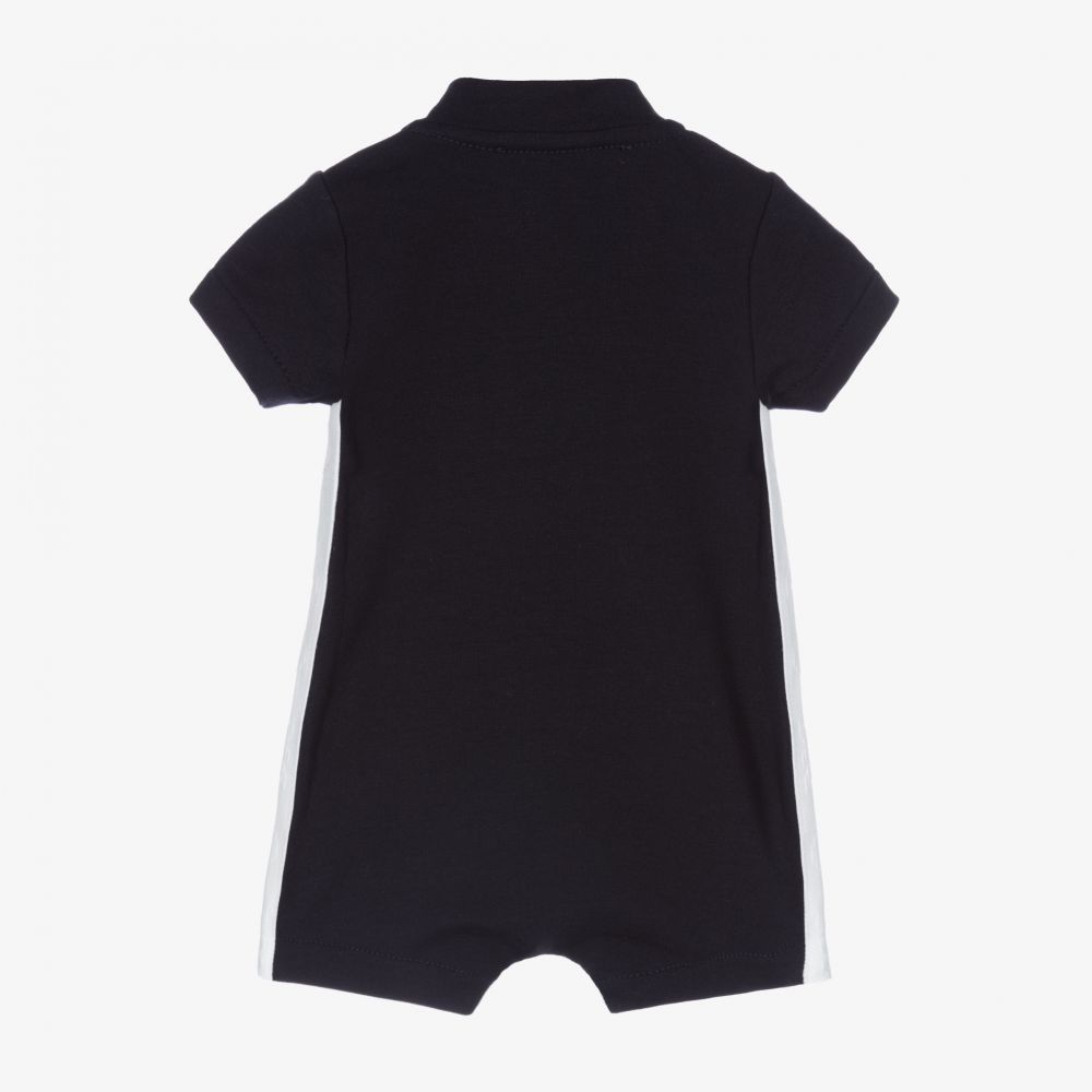 إمبوريو أرماني-تبّان قطن لون كحلي للمواليد | Childrensalon Outlet