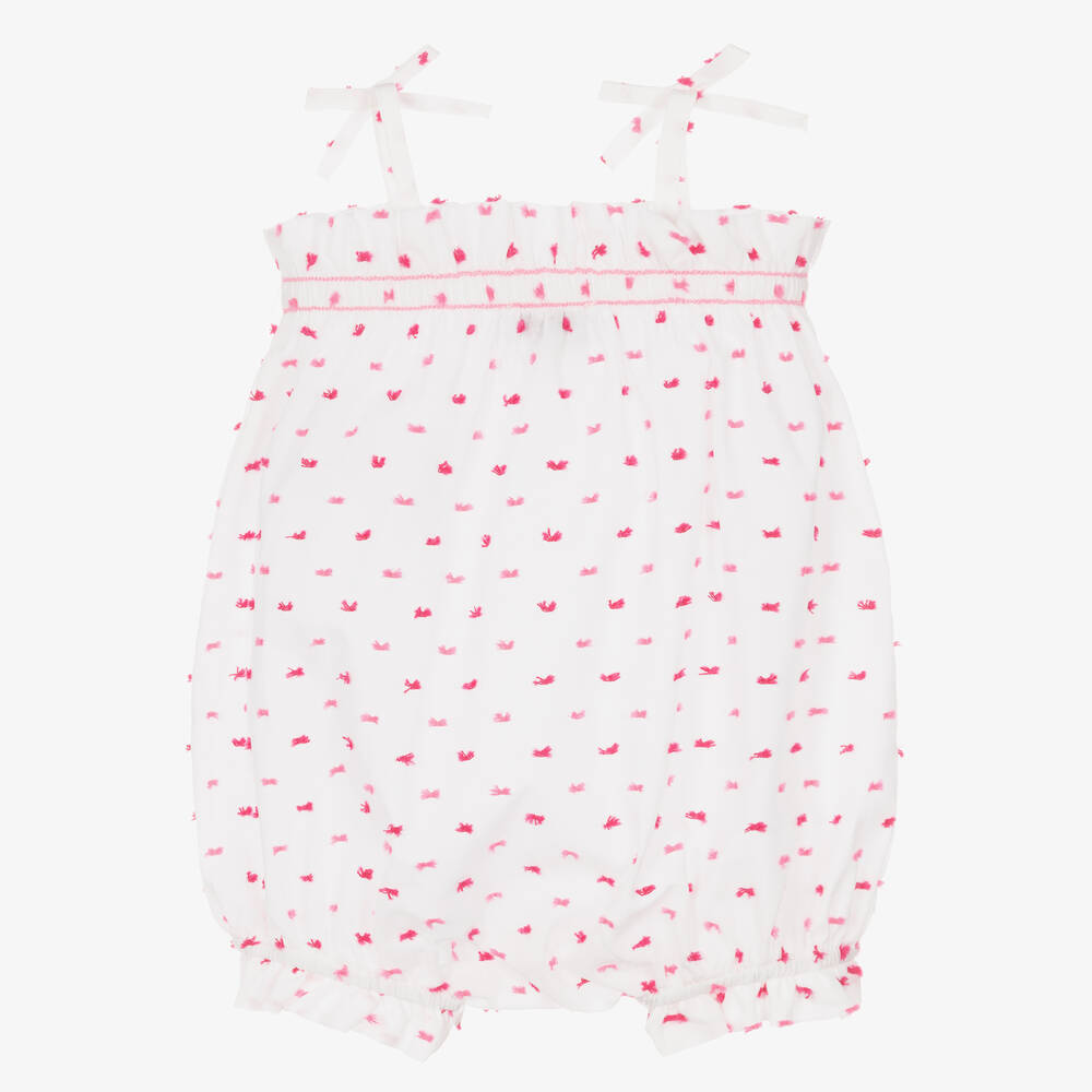 إEmporio Armani-تبّان قطن فوال لون أبيض للمولودات | Childrensalon Outlet