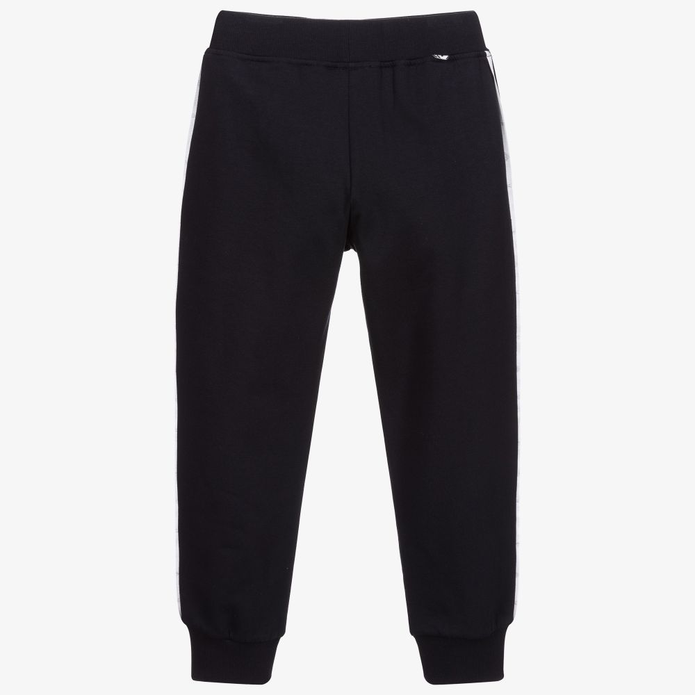 Emporio Armani-Синие спортивные брюки | Childrensalon Outlet