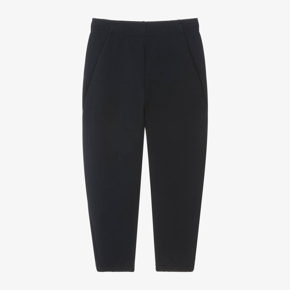 Emporio Armani-Boys Azure Knit Trousers | Childrensalon Outlet