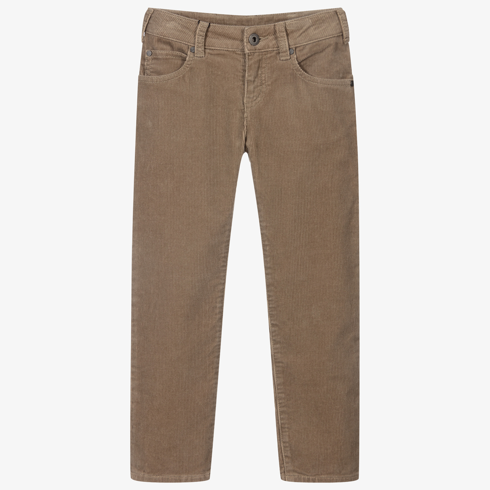 Corduroy pants beige sales