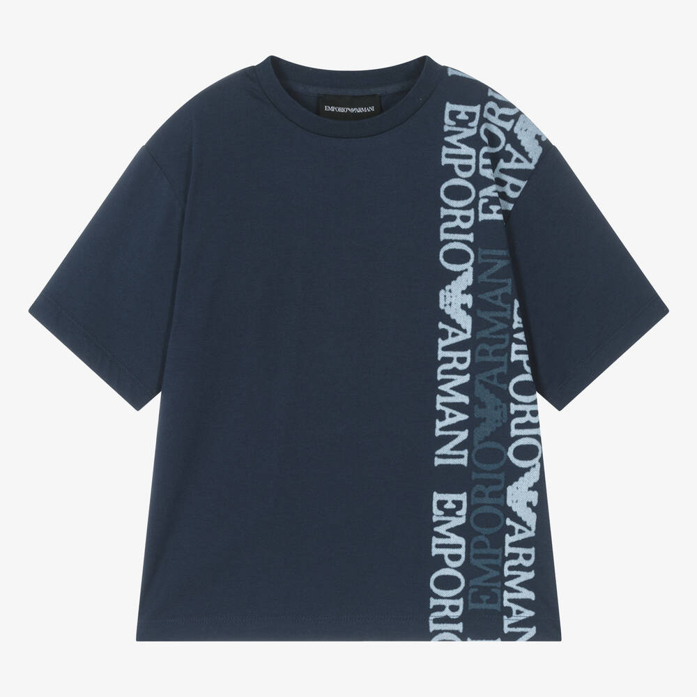 Emporio armani boys t shirt deals