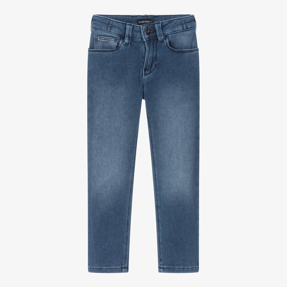 Emporio Armani - Blaue Denim-Jeans für Jungen | Childrensalon