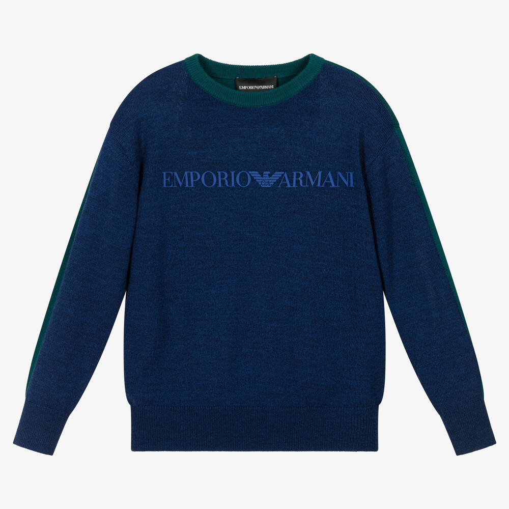Armani boys jumper online