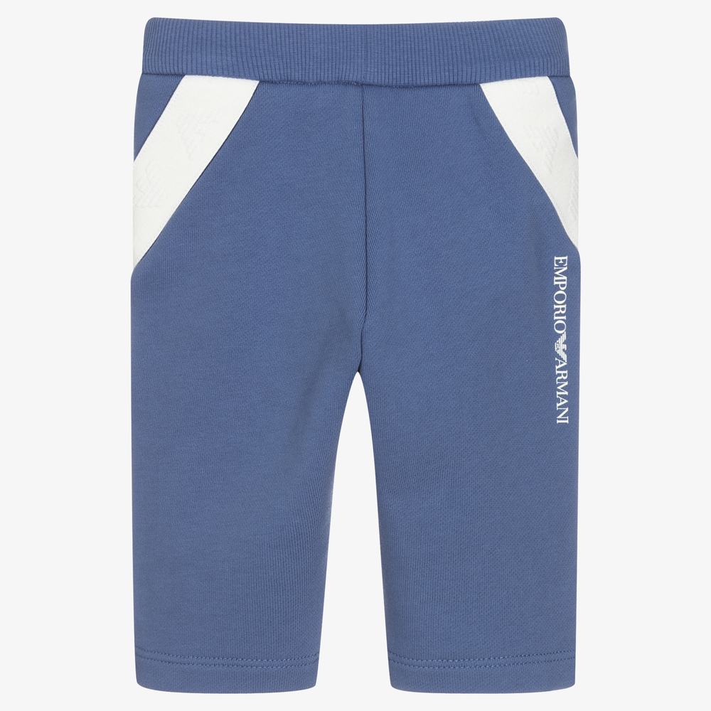 Emporio Armani - Blaue Jogginghose für Jungen | Childrensalon