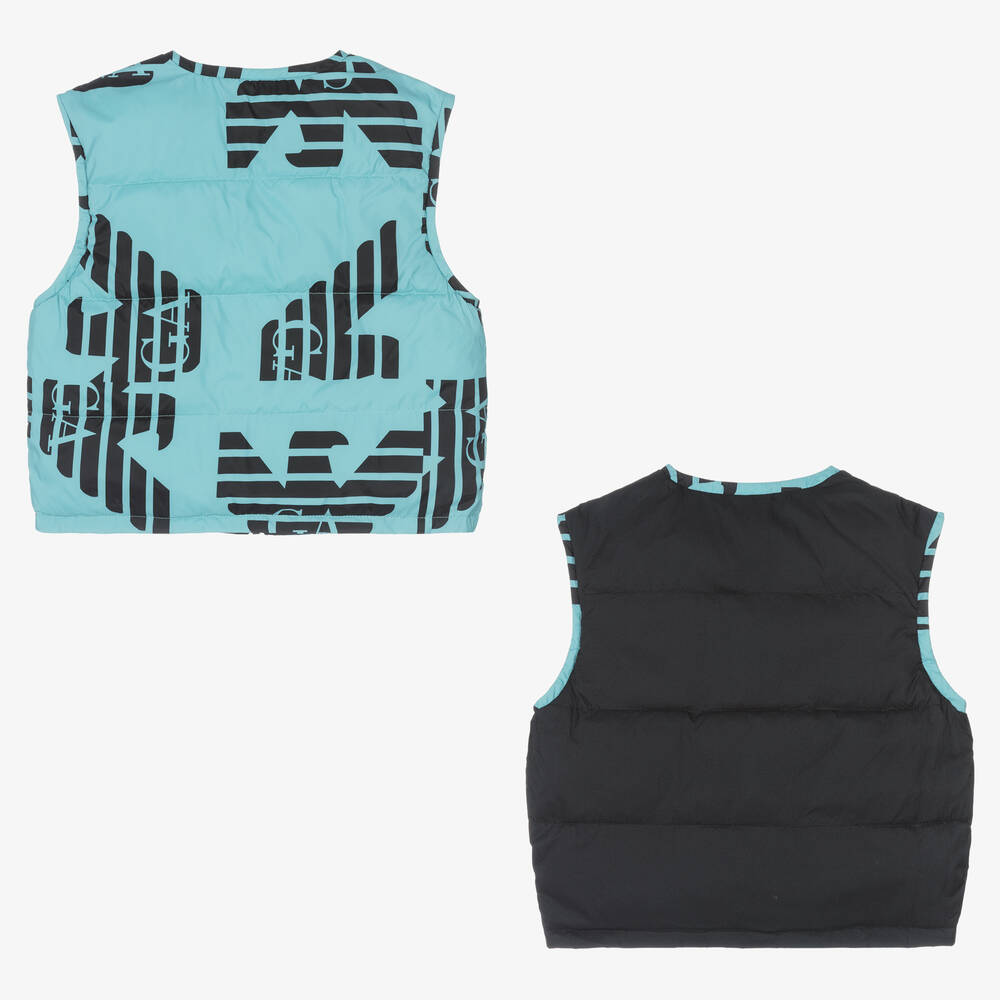 Ea7 boys gilet 2025