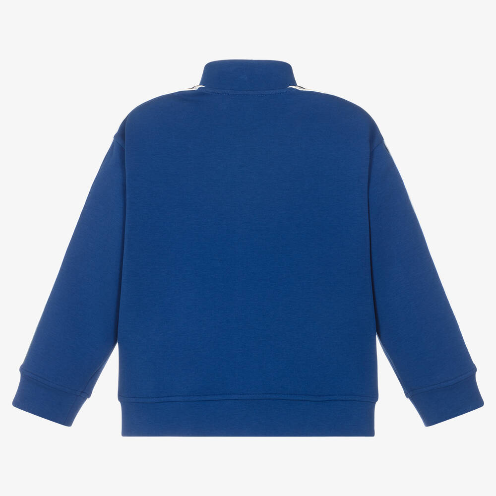 Emporio Armani-Синий топ на молнии | Childrensalon Outlet