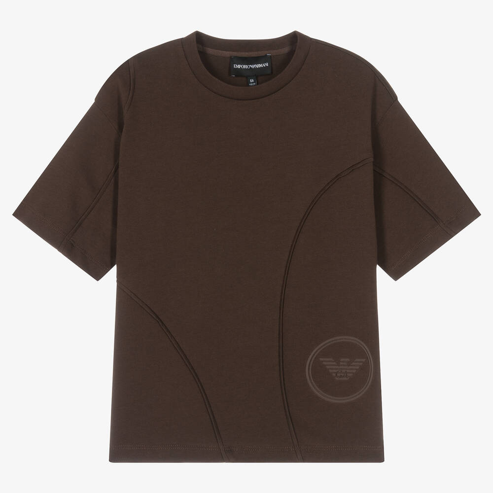 Boys armani top t shirts