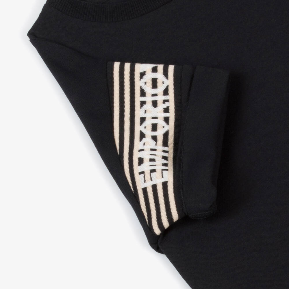 Emporio Armani-Boys Classic Blue Jersey Tee | Childrensalon Outlet