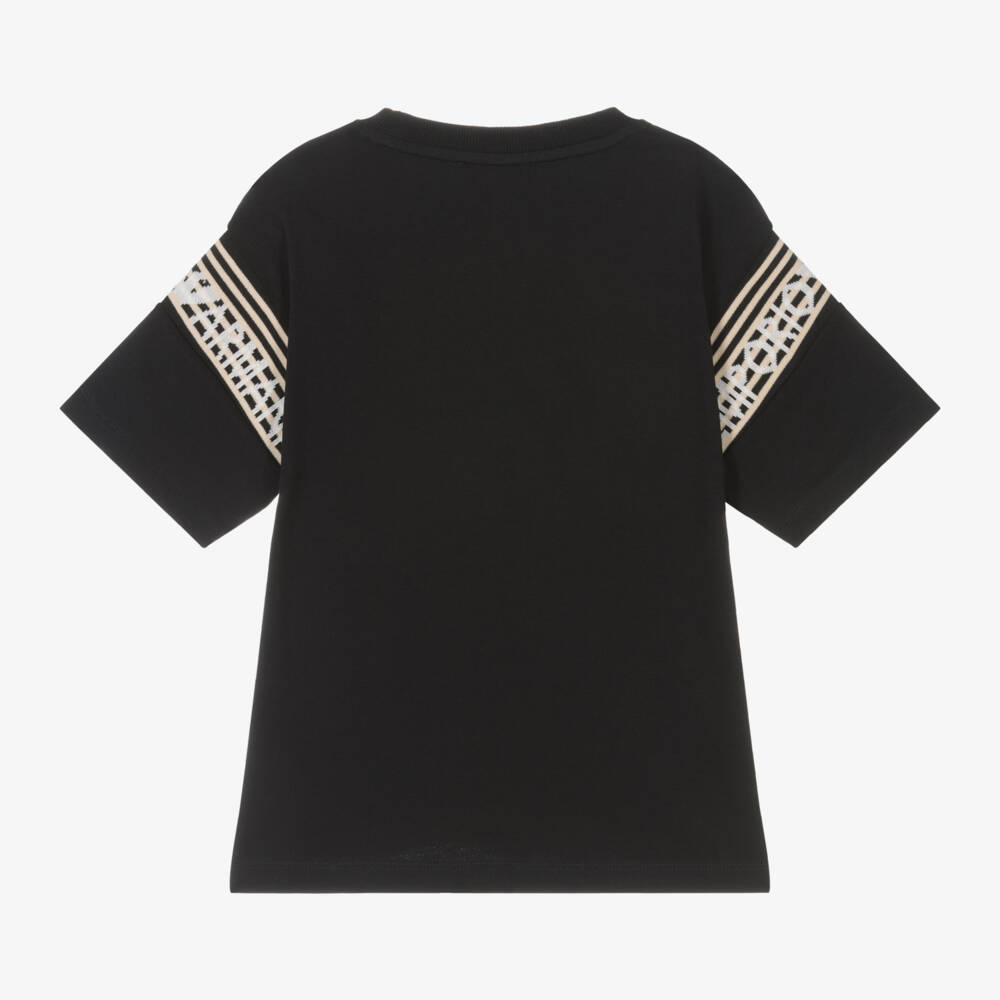 Emporio Armani-Boys Classic Blue Jersey Tee | Childrensalon Outlet