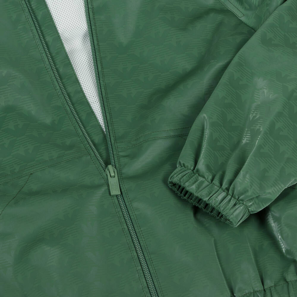 إEmporio Armani-جاكيت نسيم الزمرد للأولاد | Childrensalon Outlet