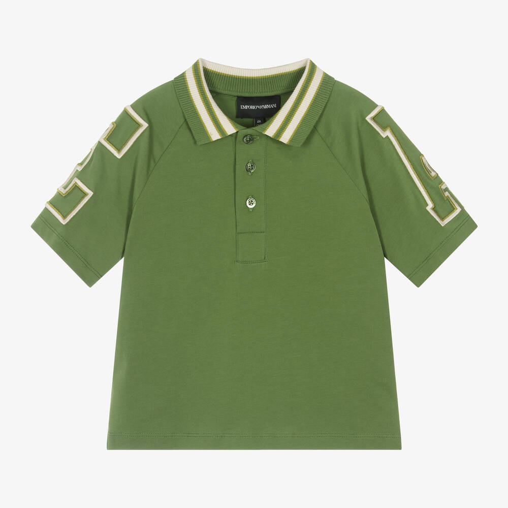 Boys armani polo shirt discount