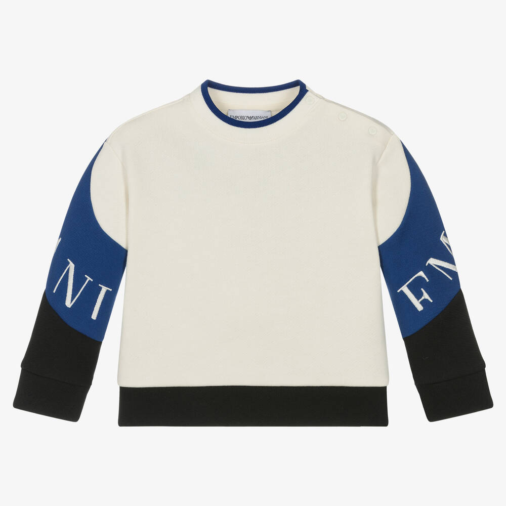 Emporio armani sweatshirt blue new arrivals