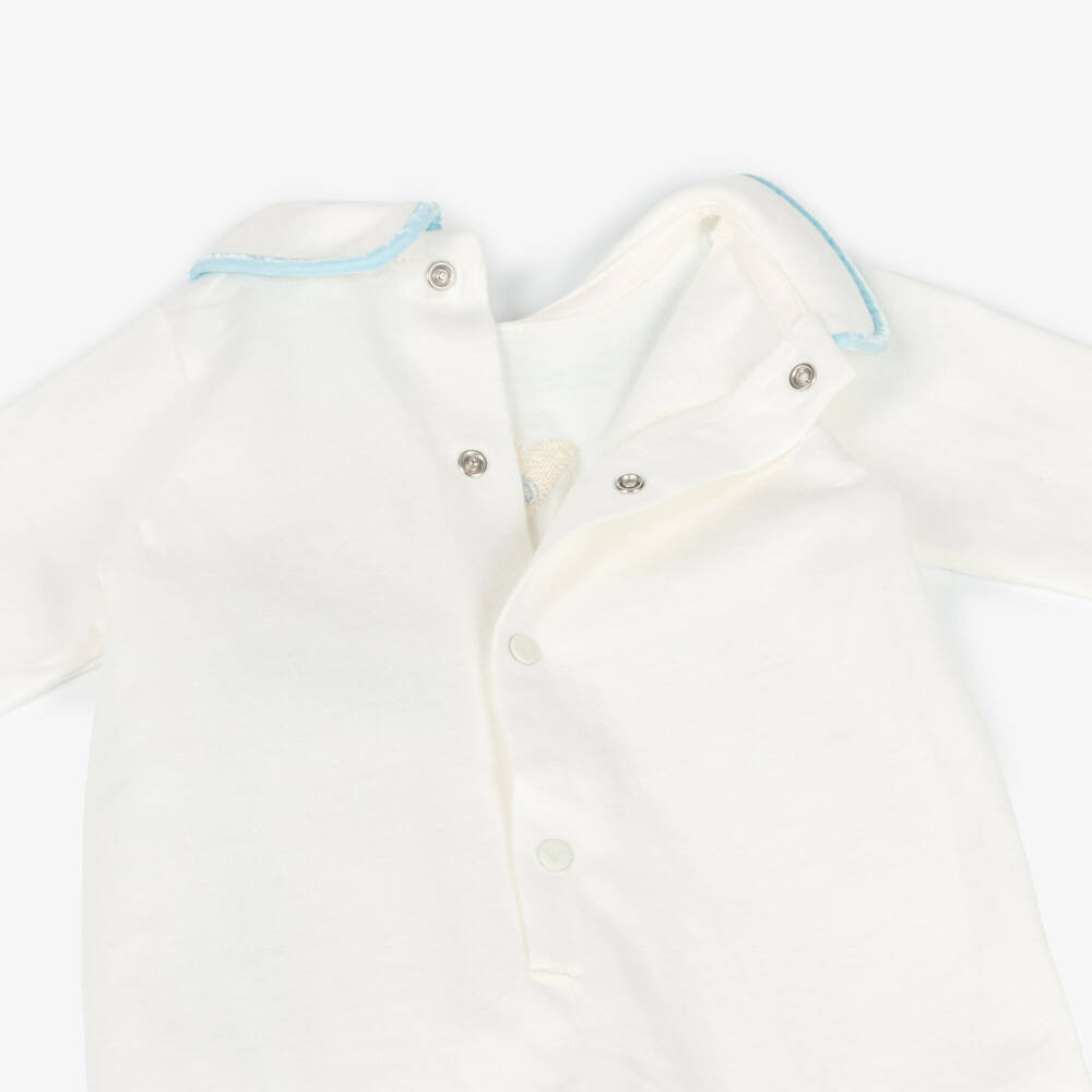 Emporio Armani-Кремовый хлопковый комплект для мальчиков | Childrensalon Outlet