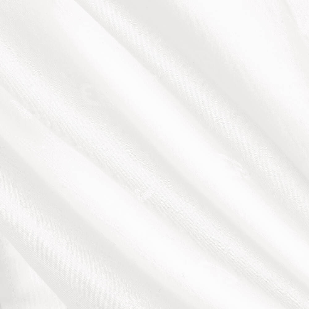 Emporio Armani-Boys Ivory Logo Shirt | Childrensalon Outlet