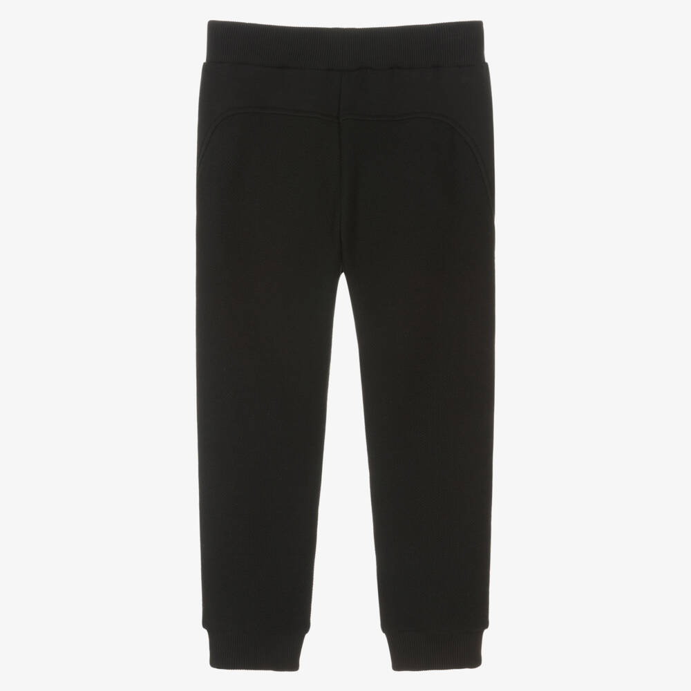 Emporio Armani-Boys Midnight Blue Eagle Trousers | Childrensalon Outlet