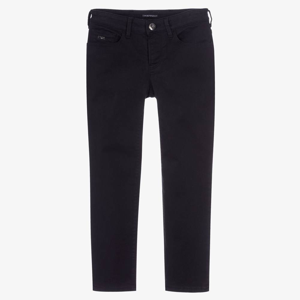 Emporio Armani - Navyblaue Denim-Jeans für Jungen | Childrensalon