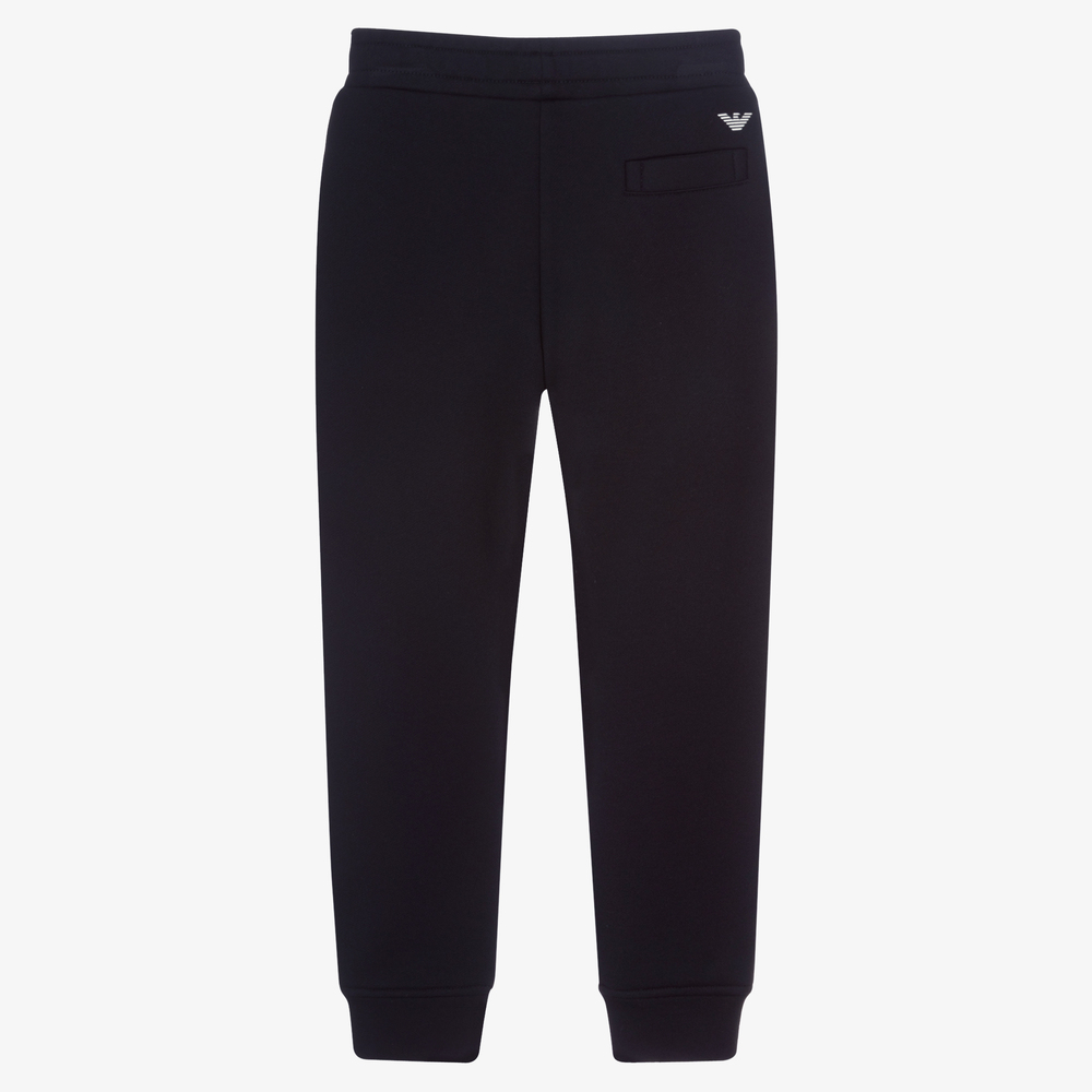 Emporio Armani-Синие джоггеры для мальчиков | Childrensalon Outlet