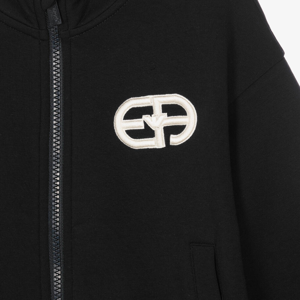 Emporio Armani-Синий топ на молнии для мальчиков | Childrensalon Outlet