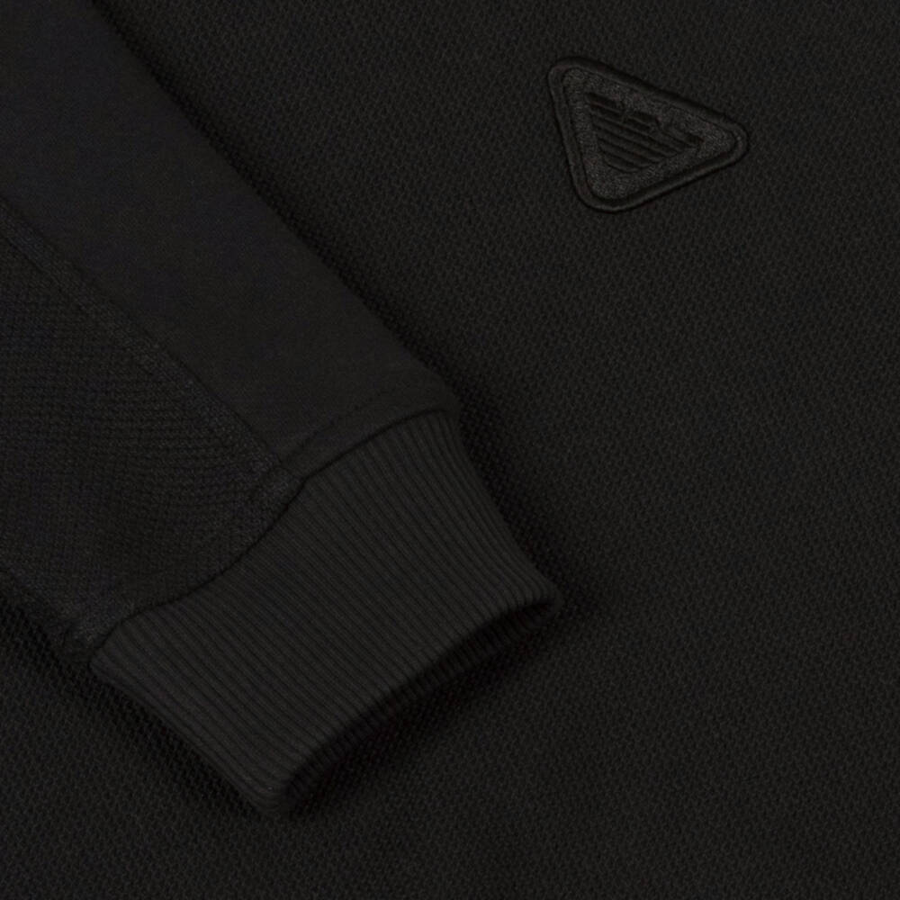 Emporio Armani-Boys Navy Cotton Eagle Pullover | Childrensalon Outlet