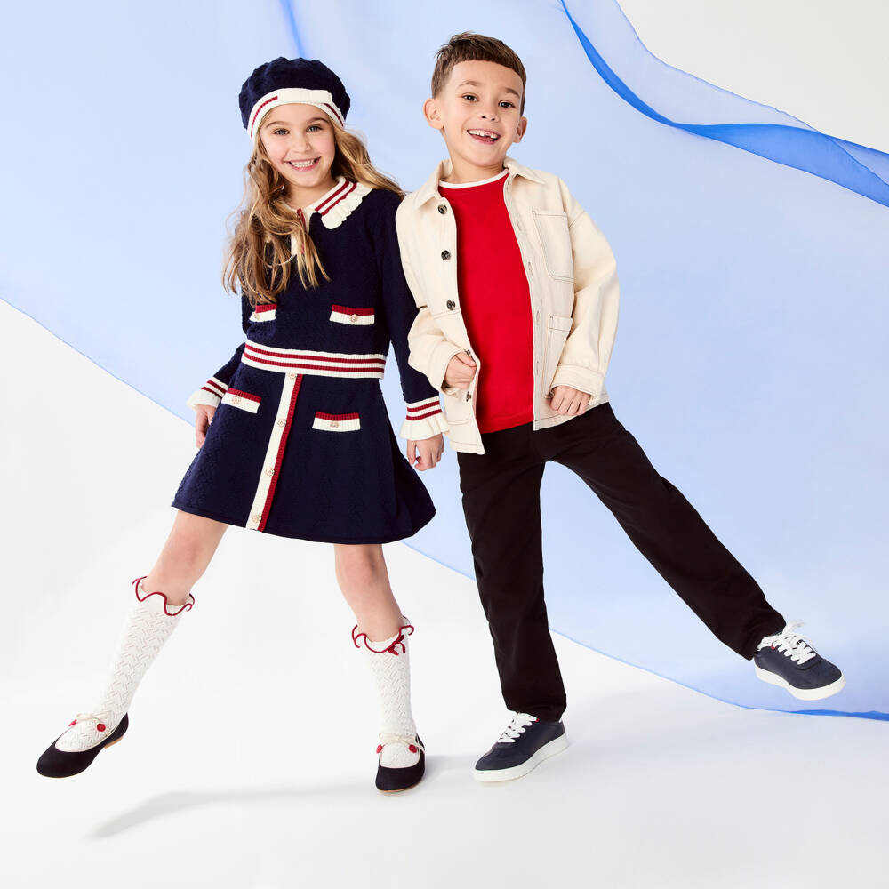 Emporio Armani-Красная футболка для мальчиков Лунный праздник | Childrensalon Outlet