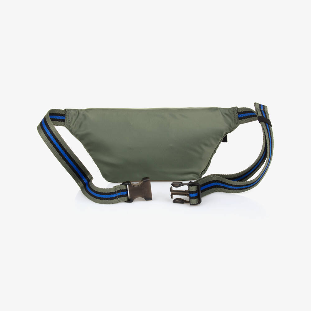 Emporio Armani-Boys Silky Emerald Belt Pouch | Childrensalon Outlet