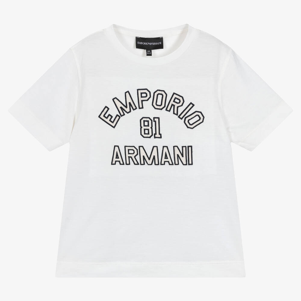 Emporio armani t shirt boys store