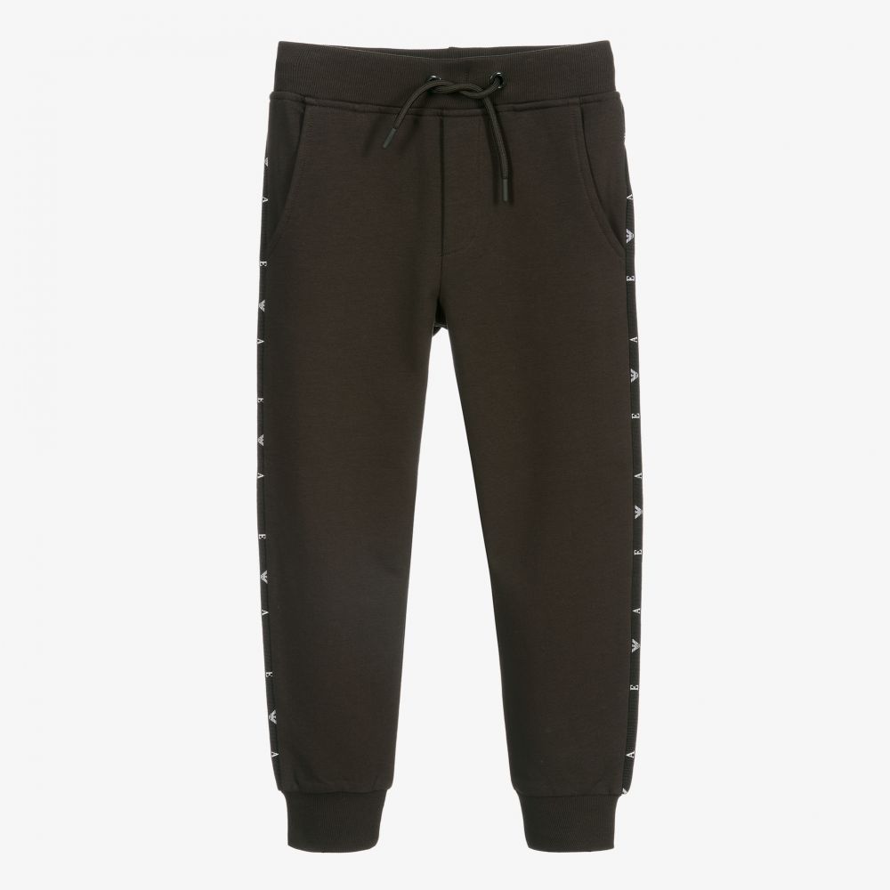 Kids armani joggers discount