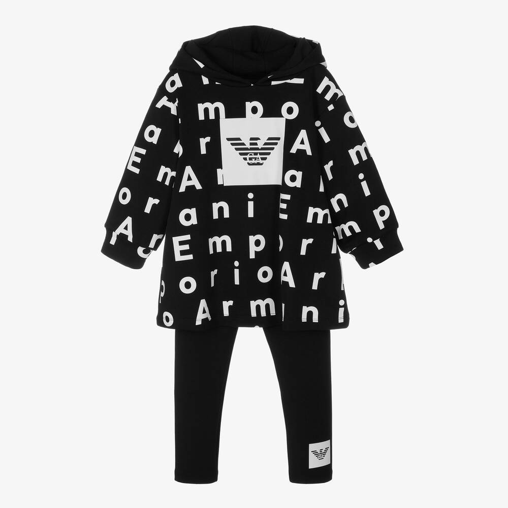 Girls armani leggings new arrivals