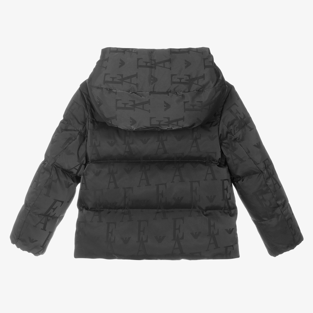 Emporio Armani Girls Black Puffer Jacket