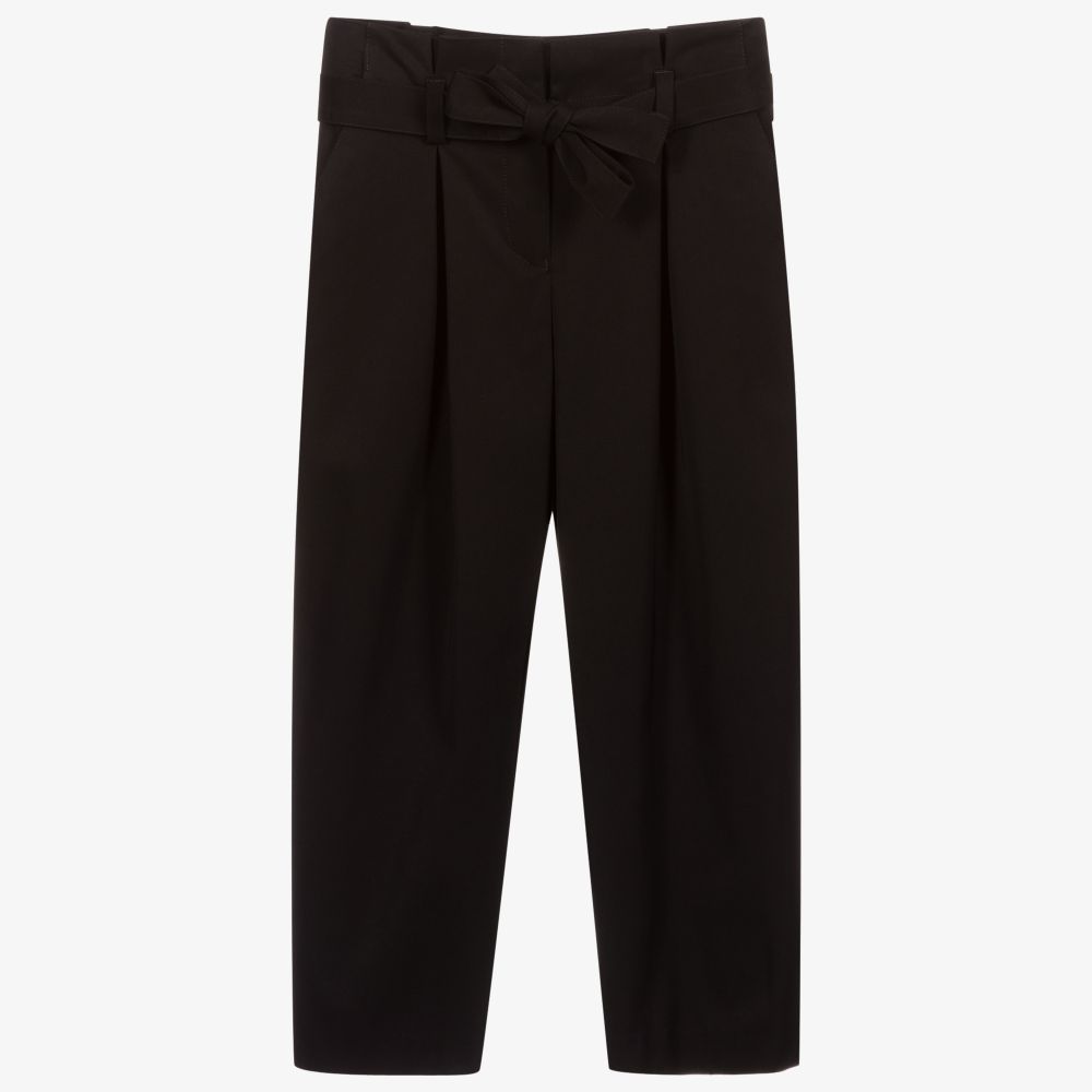 Black online armani trousers