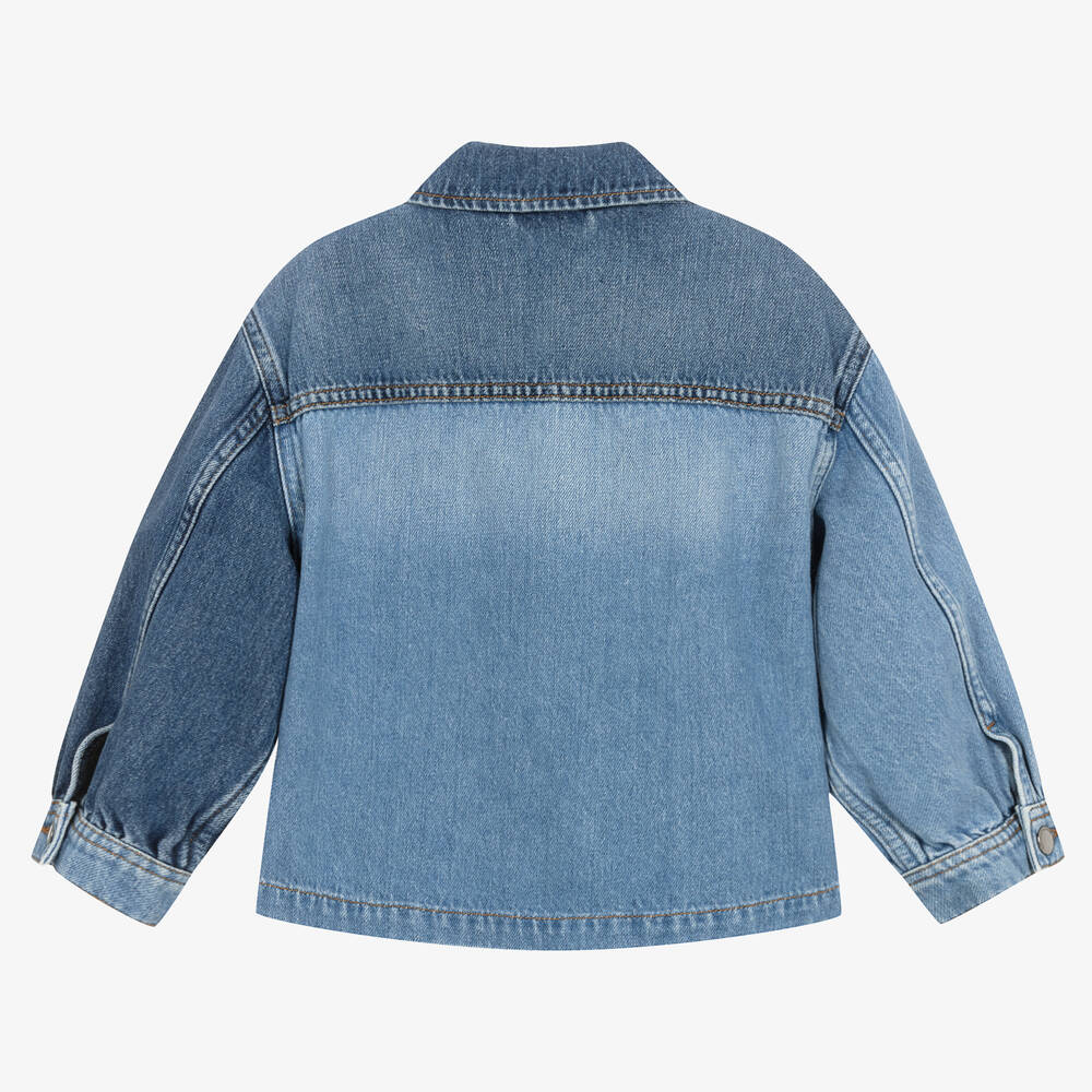 Emporio Armani Girls Blue Denim Jacket