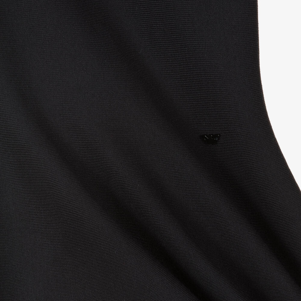 Emporio Armani-Синее трикотажное платье | Childrensalon Outlet