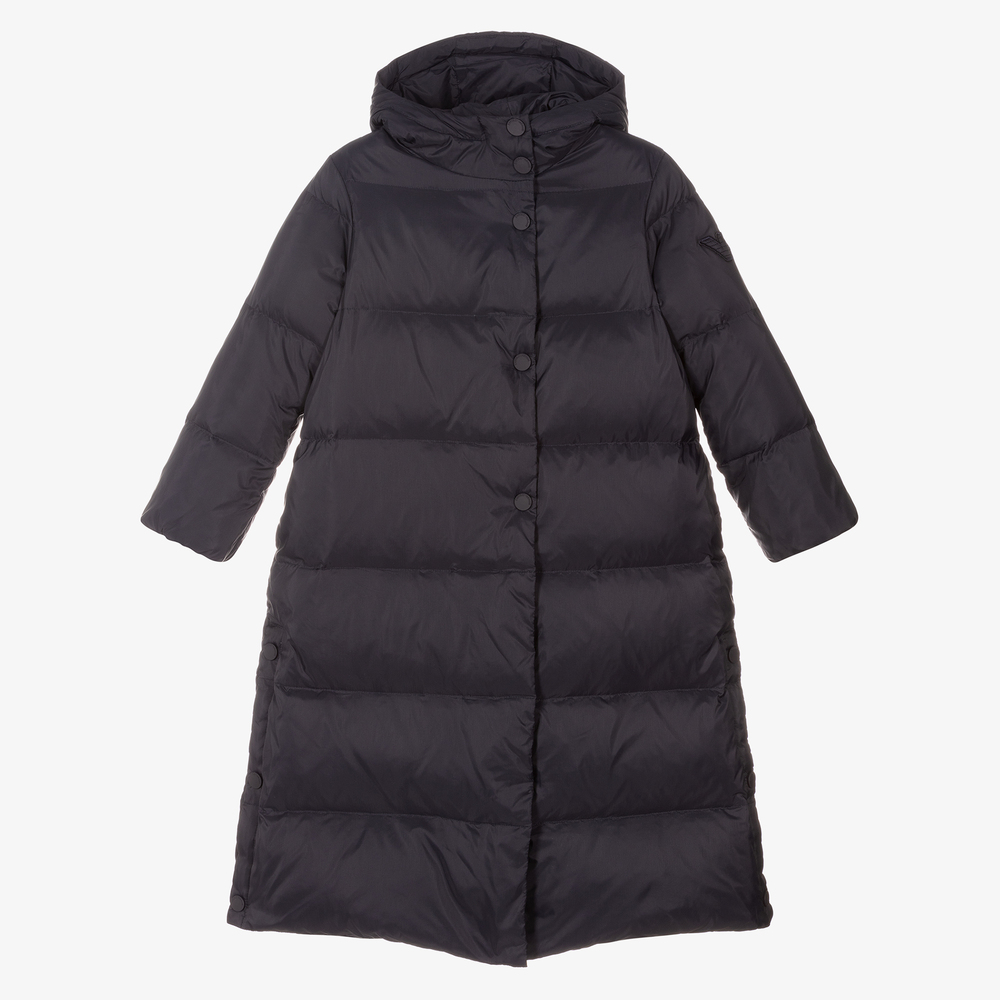 Armani deals coat blue