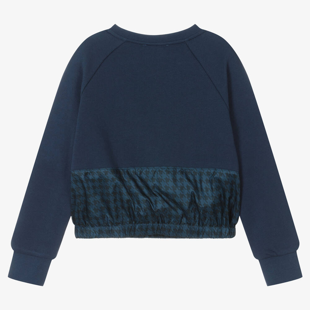 Navy blue sweatshirt girls sales