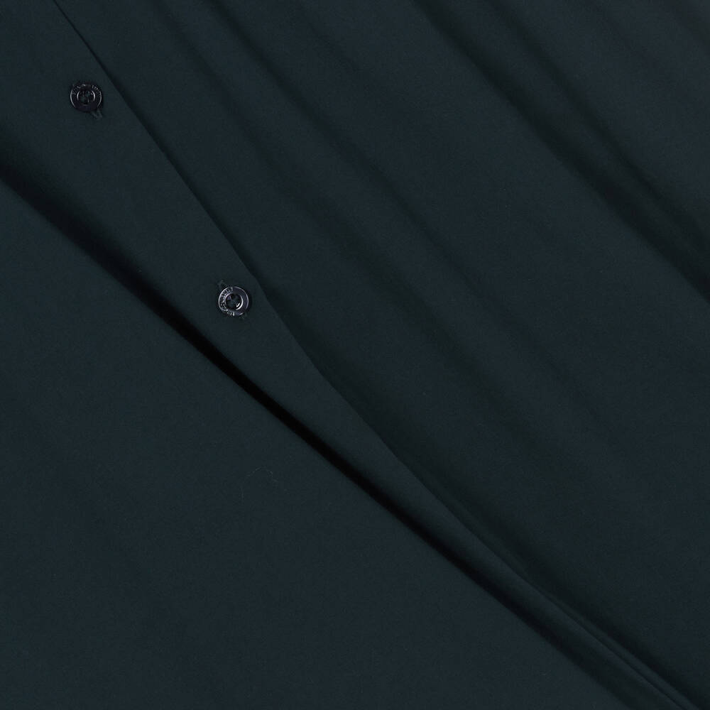 Emporio Armani-Длинное синее платье из хлопка | Childrensalon Outlet