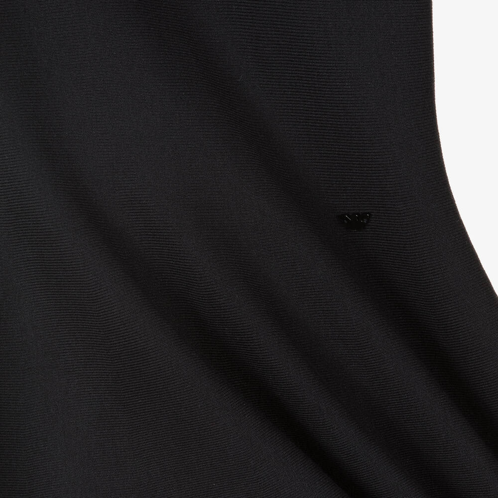 Emporio Armani-Синее трикотажное платье | Childrensalon Outlet