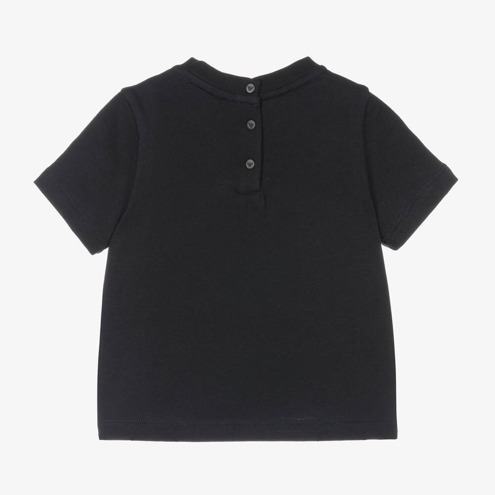 Emporio Armani - Girls Navy Blue Pencil EA T-Shirt