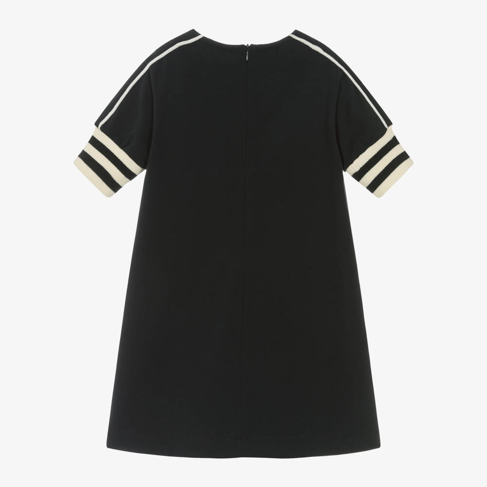 Emporio Armani-فستان قطن لون كحلي | Childrensalon Outlet