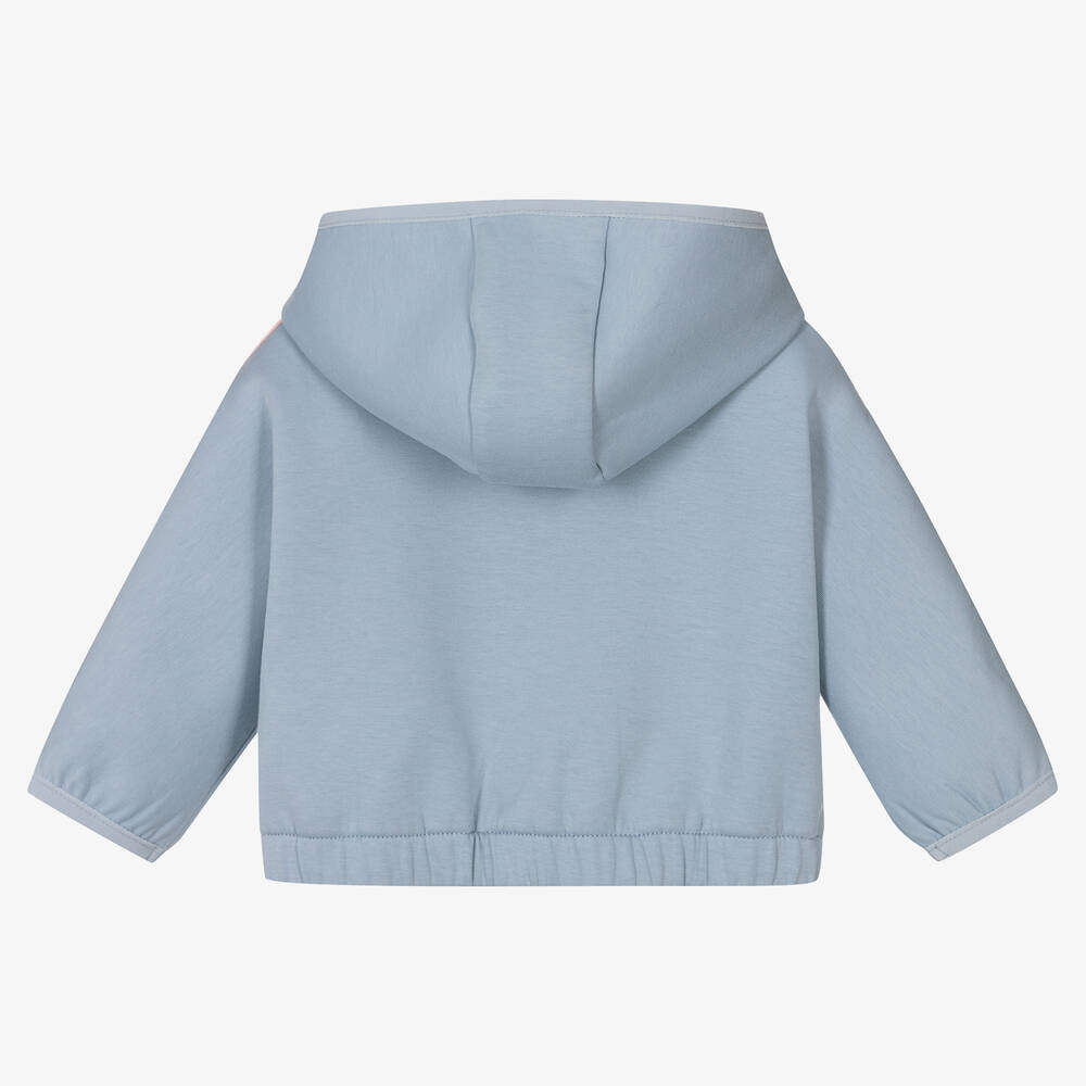 Pastel blue zip up hoodie 2025