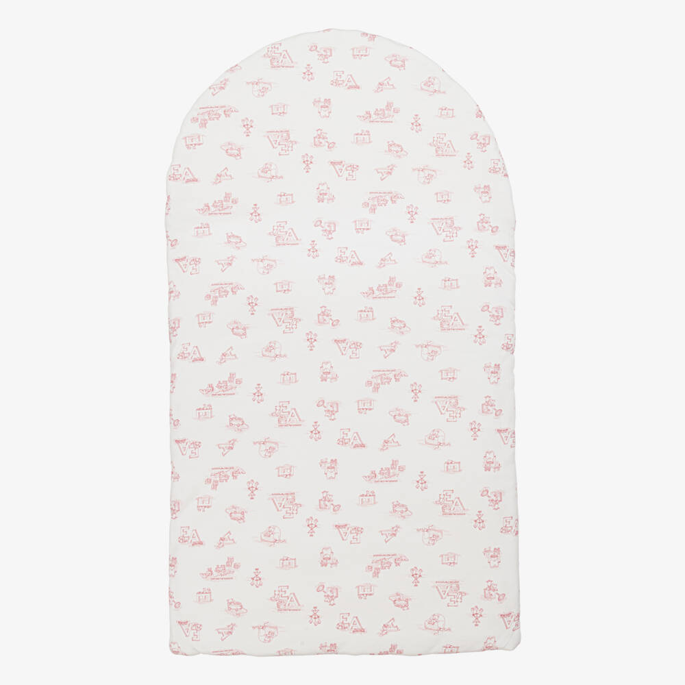 Emporio Armani-Girls Pastel Pink Cotton Cocoon | Childrensalon Outlet