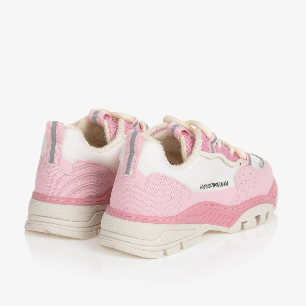 Kids armani on sale trainers