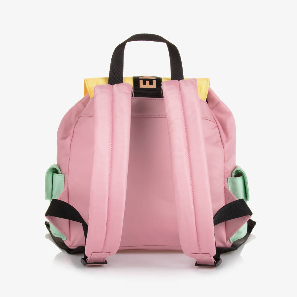 Emporio Armani-Girls Pink Multi-Tone Carry Bag | Childrensalon Outlet