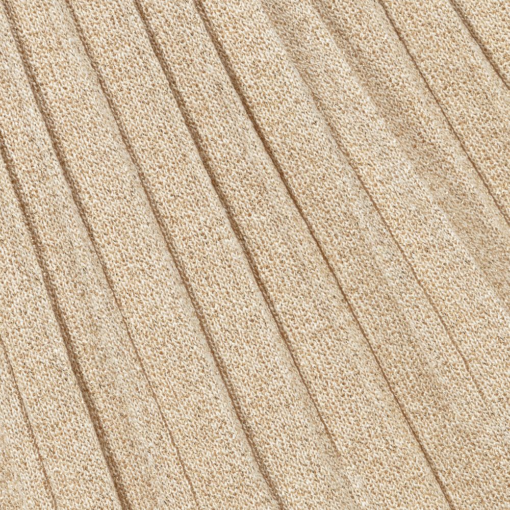 إEmporio Armani-تنورة ماكسي مزيج فيسكوزمحبوك لون ذهبي | Childrensalon Outlet