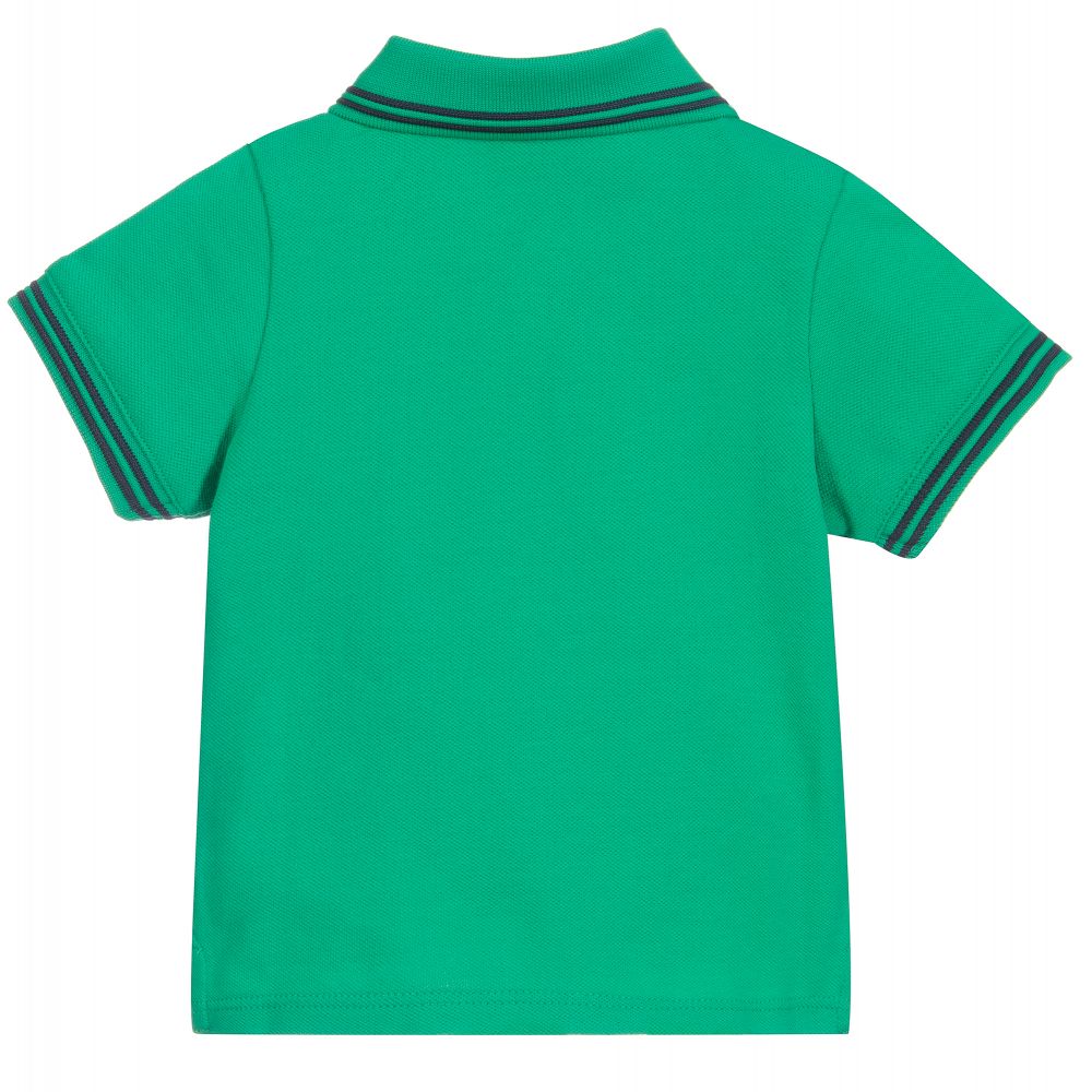Green armani new arrivals polo shirt