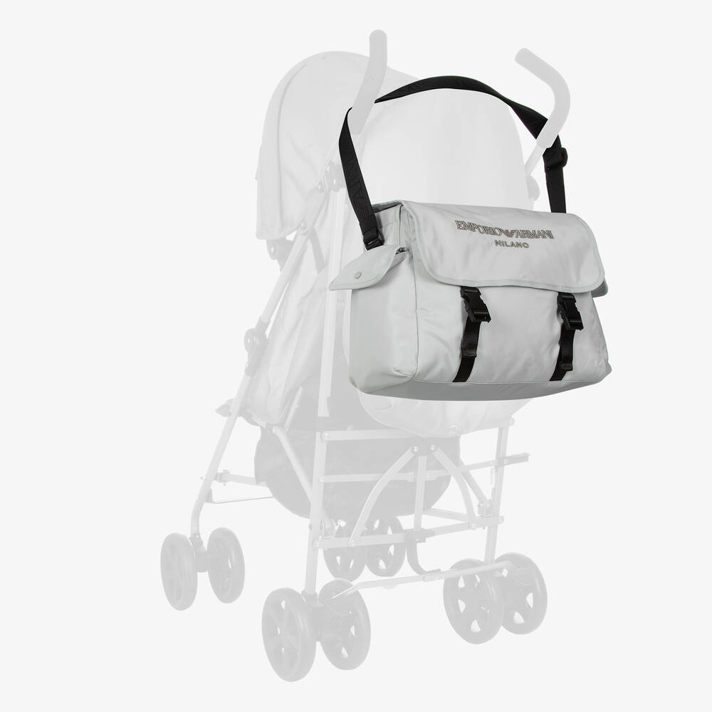 Armani baby cheap bag grey