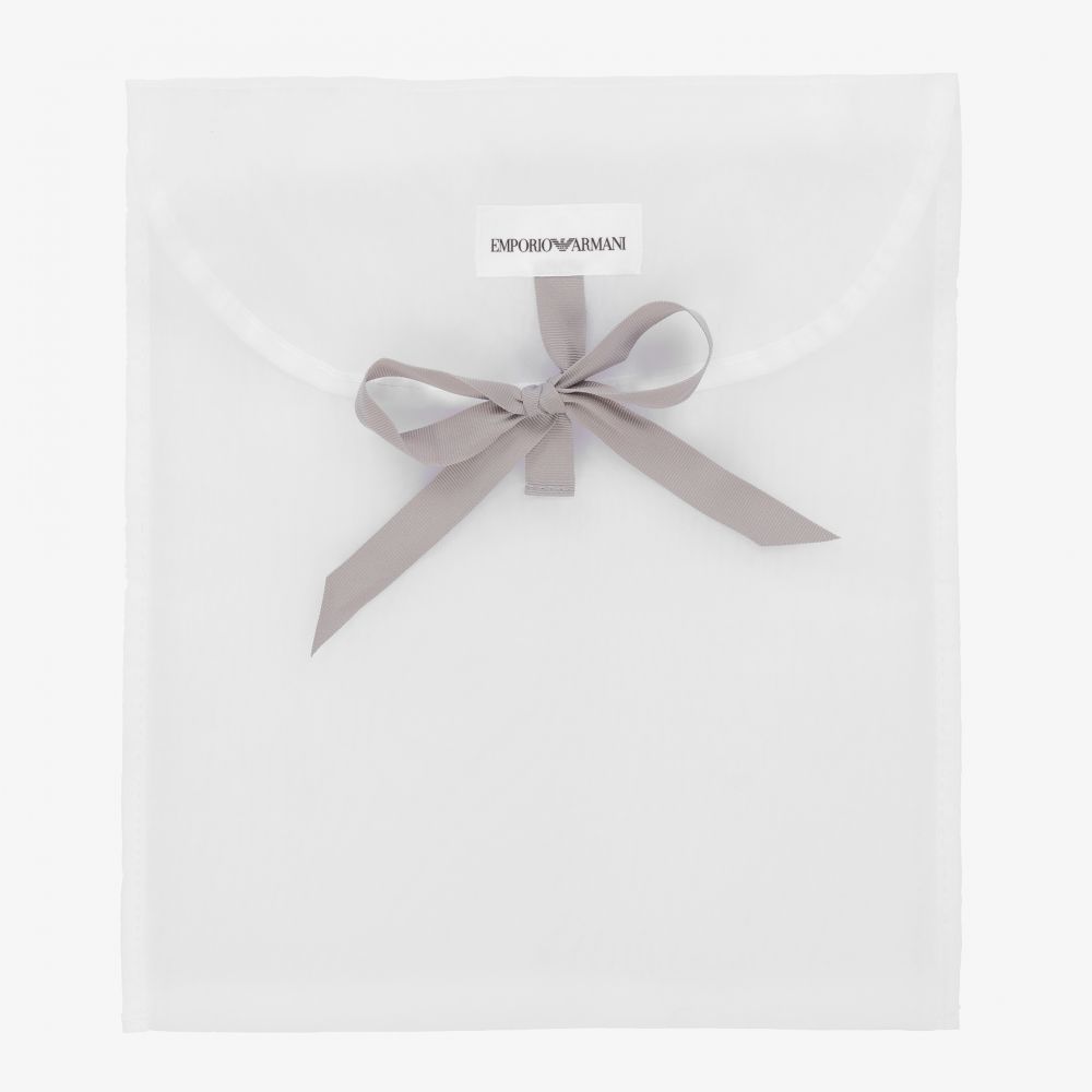 Emporio Armani - Ivory Ice Cream Logo Shortie