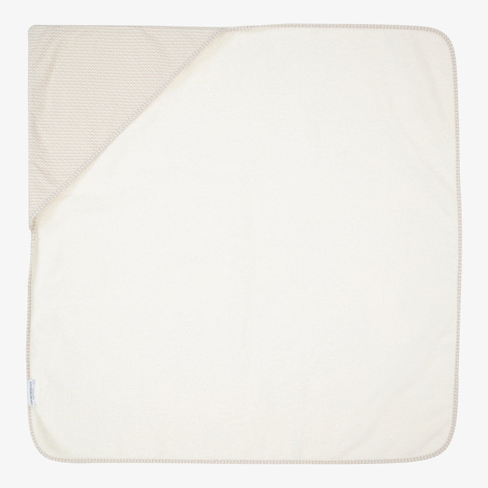 Emporio Armani-Ivory Towel & Mitt Gift Set | Childrensalon Outlet