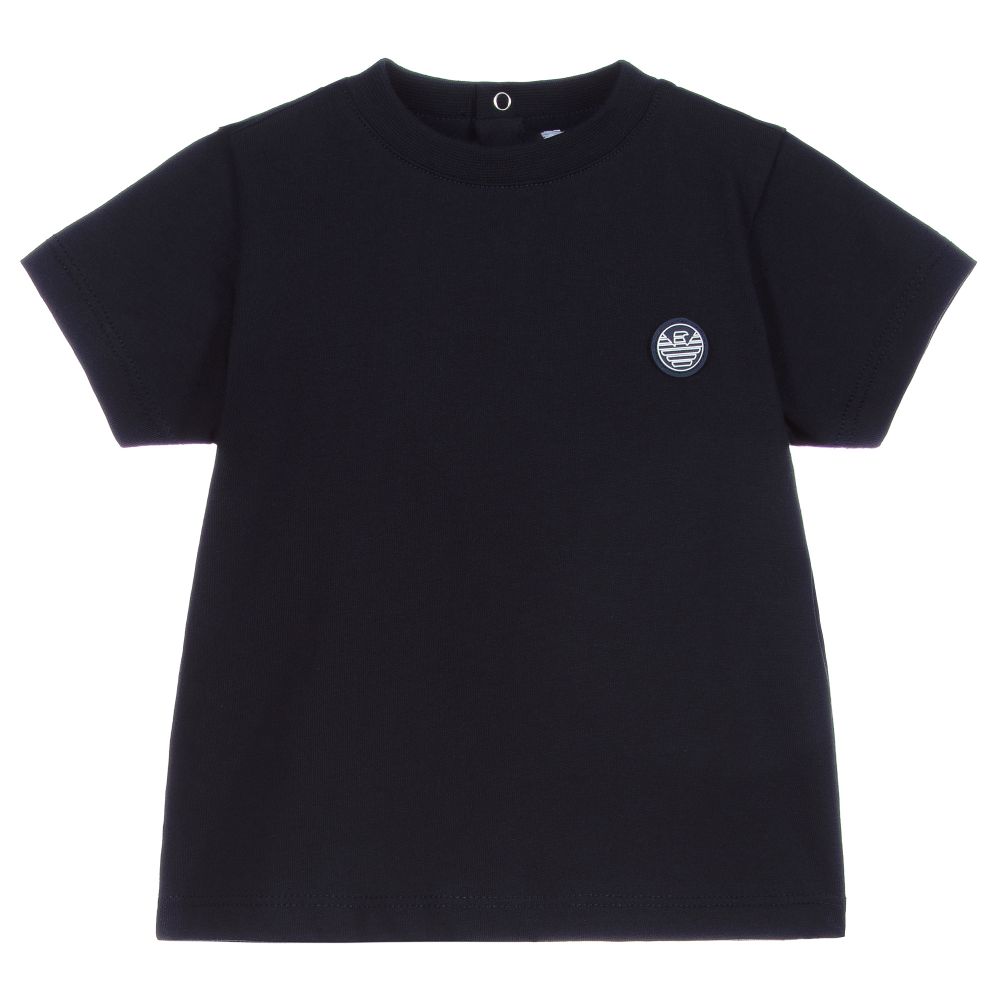 Navy armani shop t shirt