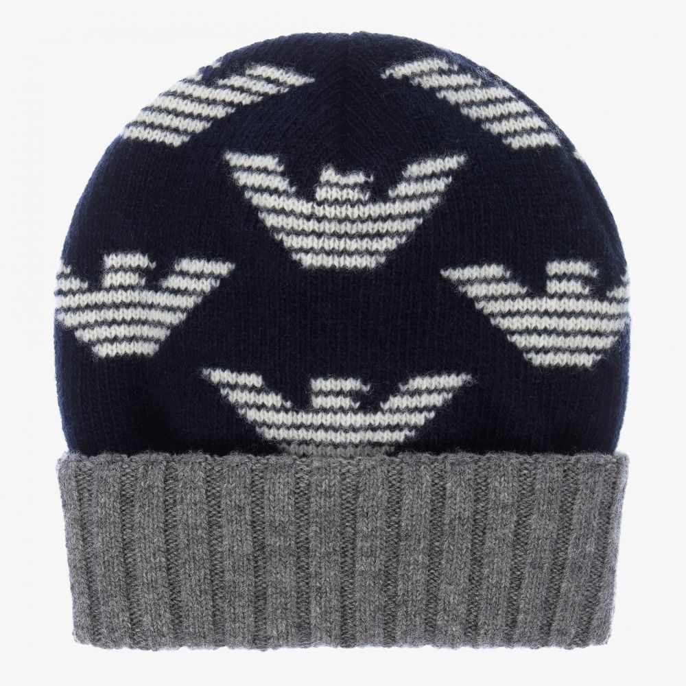 Armani hot sale bobble hat